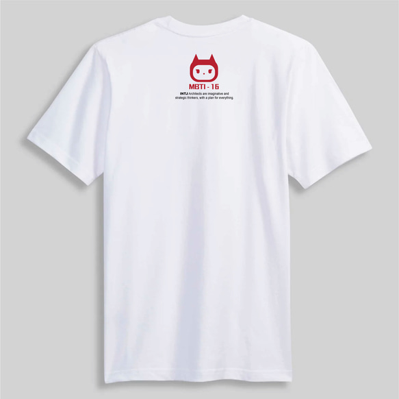 MBTI 16貓部衆個性T-Shirt V2 02 第2張的照片