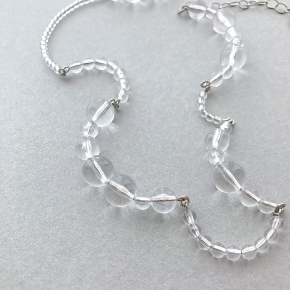 NECLACE:「Clear」small changes 4枚目の画像