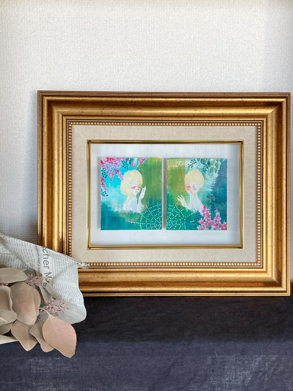 絵画「しずくふたつ 066 大樹」 2枚目の画像