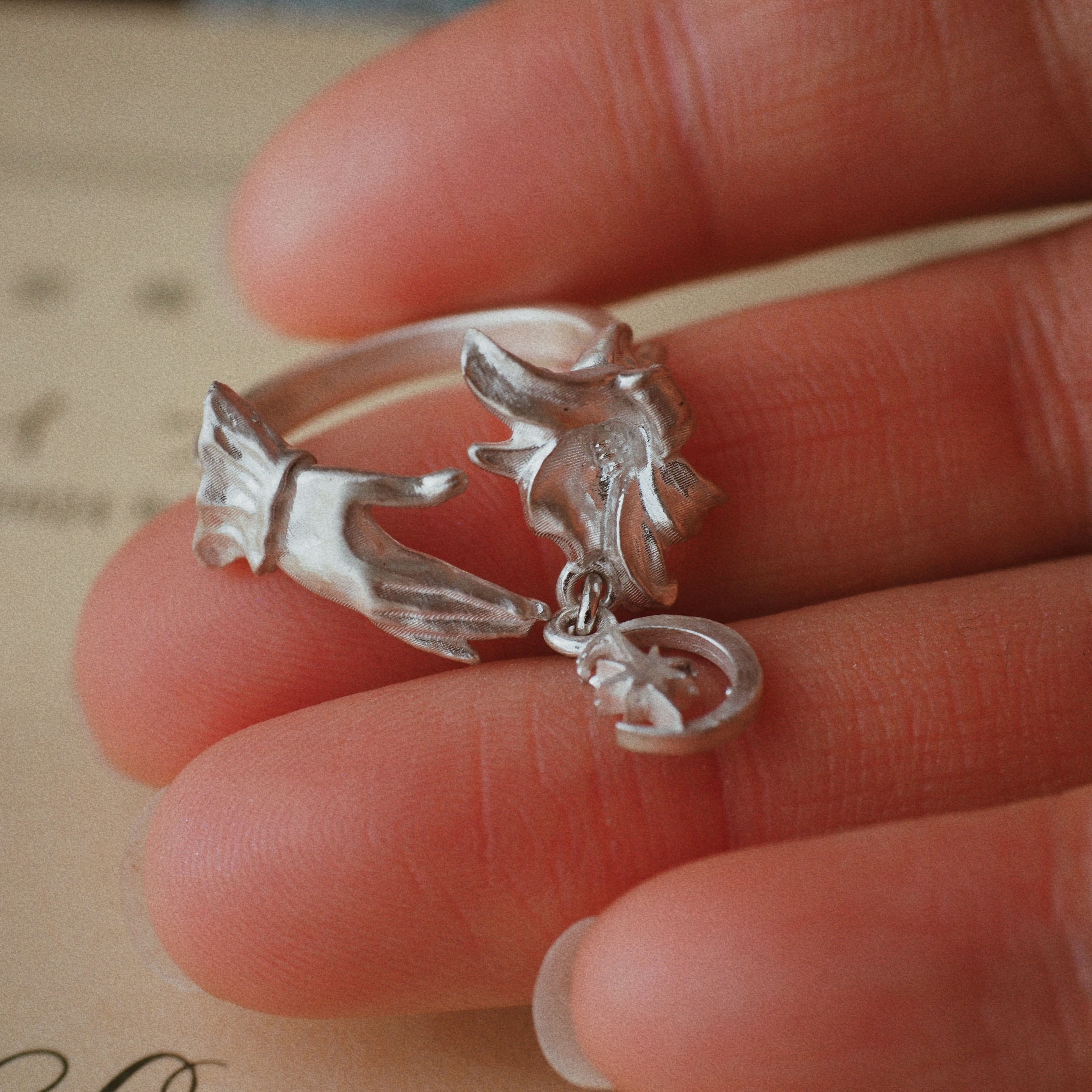 白百合のリング　シルバー