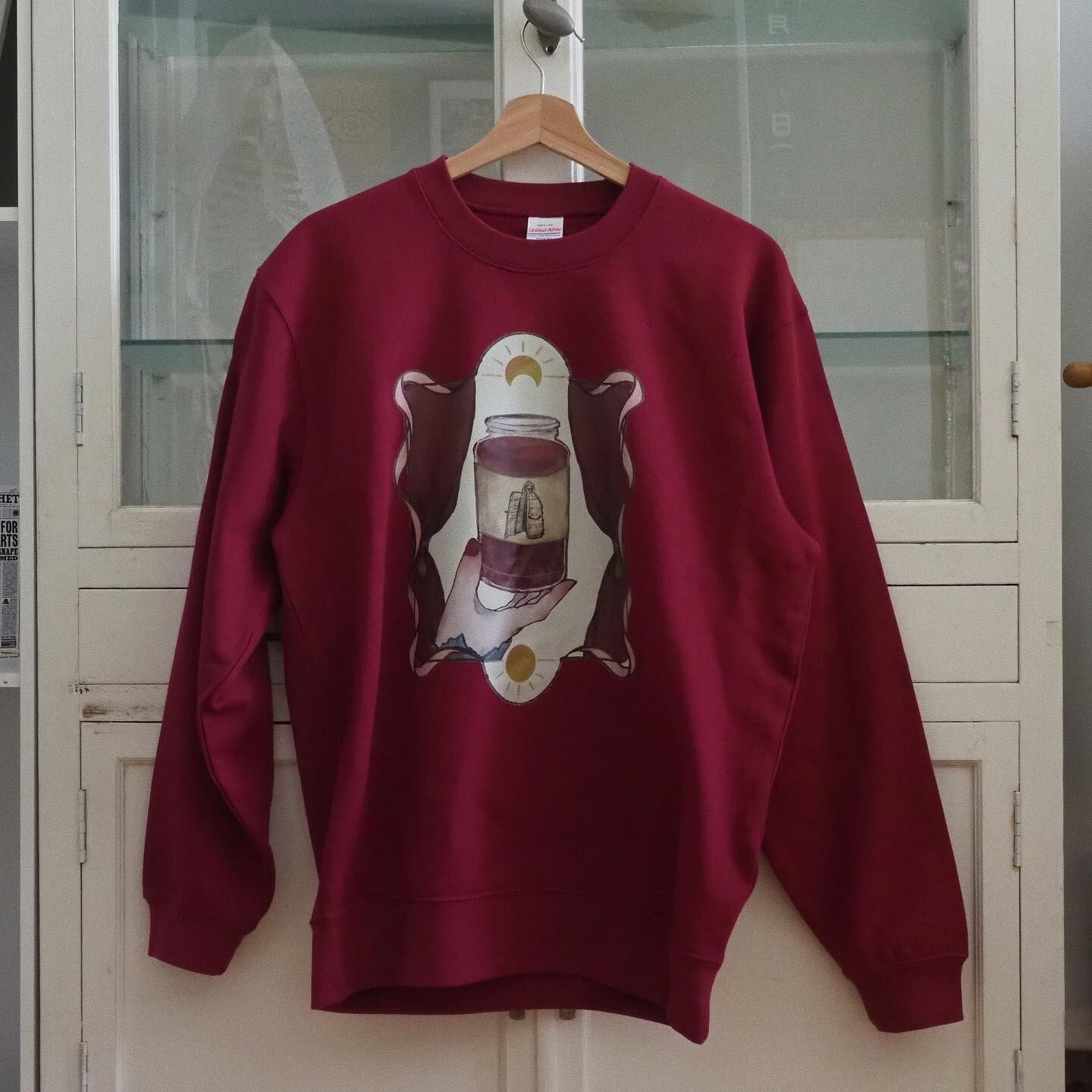 アイアンメイデン絞りの囚人ジャム　両面スウェットシャツ 8,496円