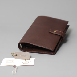 限定色☆イタリアンレザー☆システム手帳 手帳 MONK handworks 通販