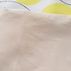 のび猫スヌード・猫×ドット・リネンスヌード　リバーシブルで使えます！ 8枚目の画像