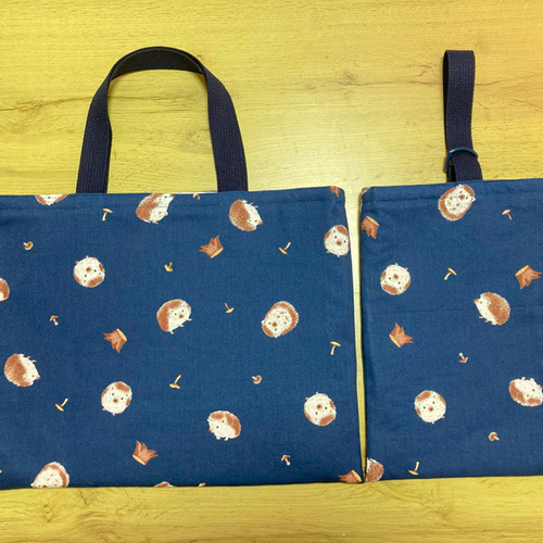 【ギモーヴ】昆虫三昧（紺）　入園入学セット　昆虫大好き　ハンドメイド ギモーヴ】昆虫三昧（紺） 入園入学セット 昆虫大好き