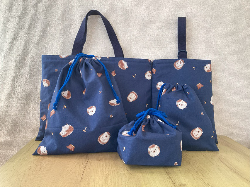 【くまももページ】入園入学グッズ5点 くまももページ】入園入学グッズ5点 くまももページ】入園入学