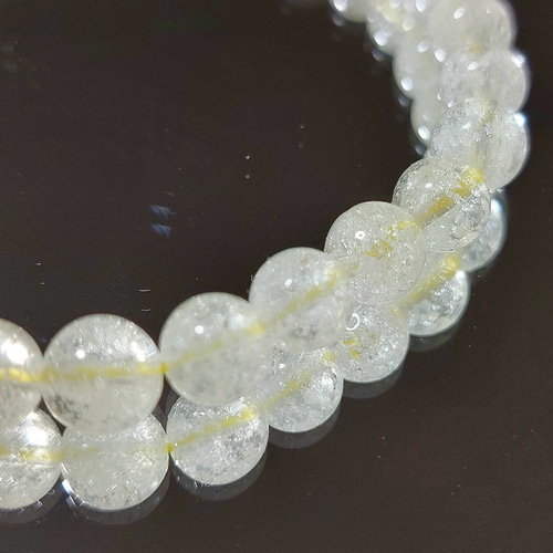 希少】お値打ち！！リビアングラス☆しゅわしゅわタイプ ブレスレット