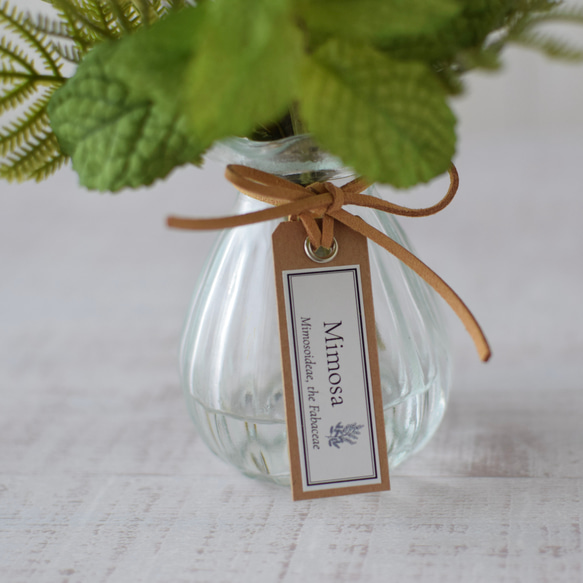 枯れない♪　春の花＊ミモザとミント《アーティフィシャルフラワー》Creema限定 4枚目の画像