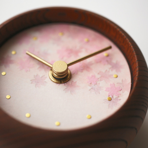 はなもっこ 置時計 桜 掛け時計・置き時計 シーブレーン 通販 18887200