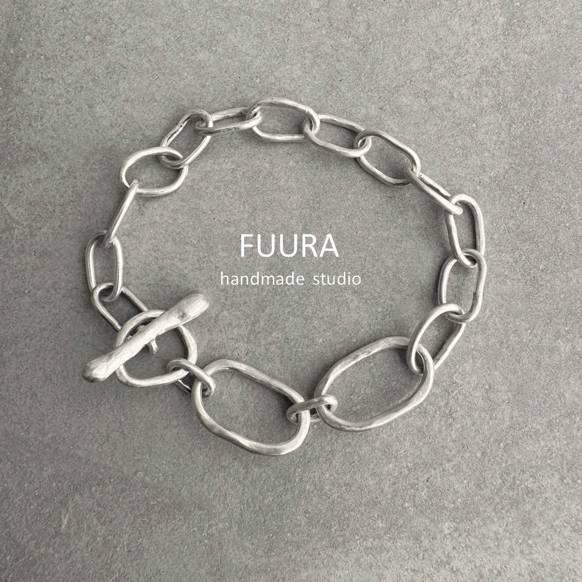 chain bracelet silver /シルバー/ブレスレット/バングル/シンプル/チェーン