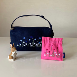 春色　カデナバッグ ハンドバッグ ハンドメイド マットピンク　大 春色 カデナバッグ ハンドバッグ ハンドメイド マットピンク 大