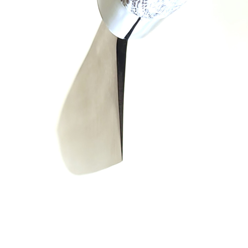 白紙２号 黒打 牛刀包丁 210㎜ G1503 焼栗柄 日本製 月光作 白紙2号 黒打 牛刀包丁 210㎜ G1503 焼栗柄 日本製 月光作