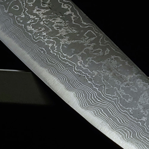 白紙2号 黒打 牛刀包丁 240㎜ G9328 焼栗柄 月光作 白紙1号 黒打 牛刀包丁 210㎜ #1328 栗柄 月光作