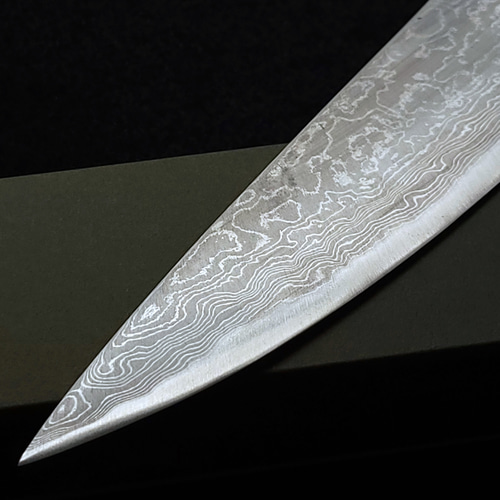 青紙2号 黒打 切付（万能）包丁 210㎜ G1429 焼柄 月光作 青紙2号 黒打 切付（万能）包丁 210㎜ G1429 焼柄 月光作 - メルカリ