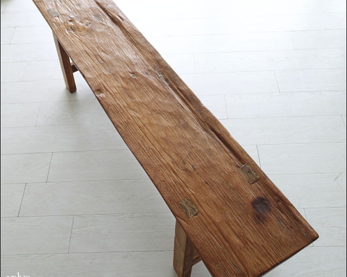 オールドチークベンチBO/K 長椅子 古材家具 ダイニングベンチ 一