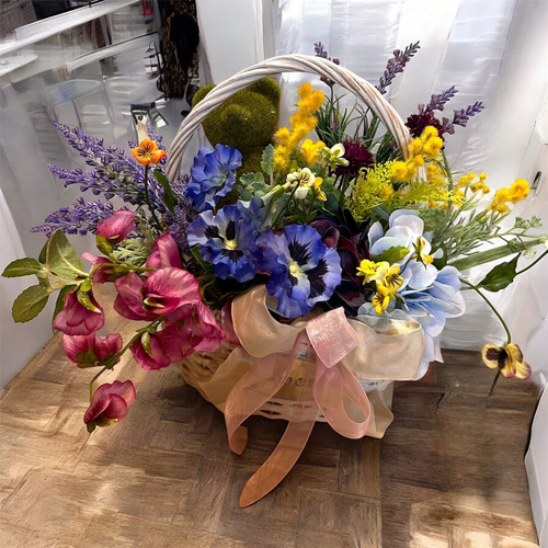 光触媒 人工観葉植物 ウォールグリーン フェイクグリーン ミモザと