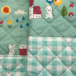 送料無料！感謝価格！レッスンバック&上履き入れセット　ネームタグ付き 4枚目の画像