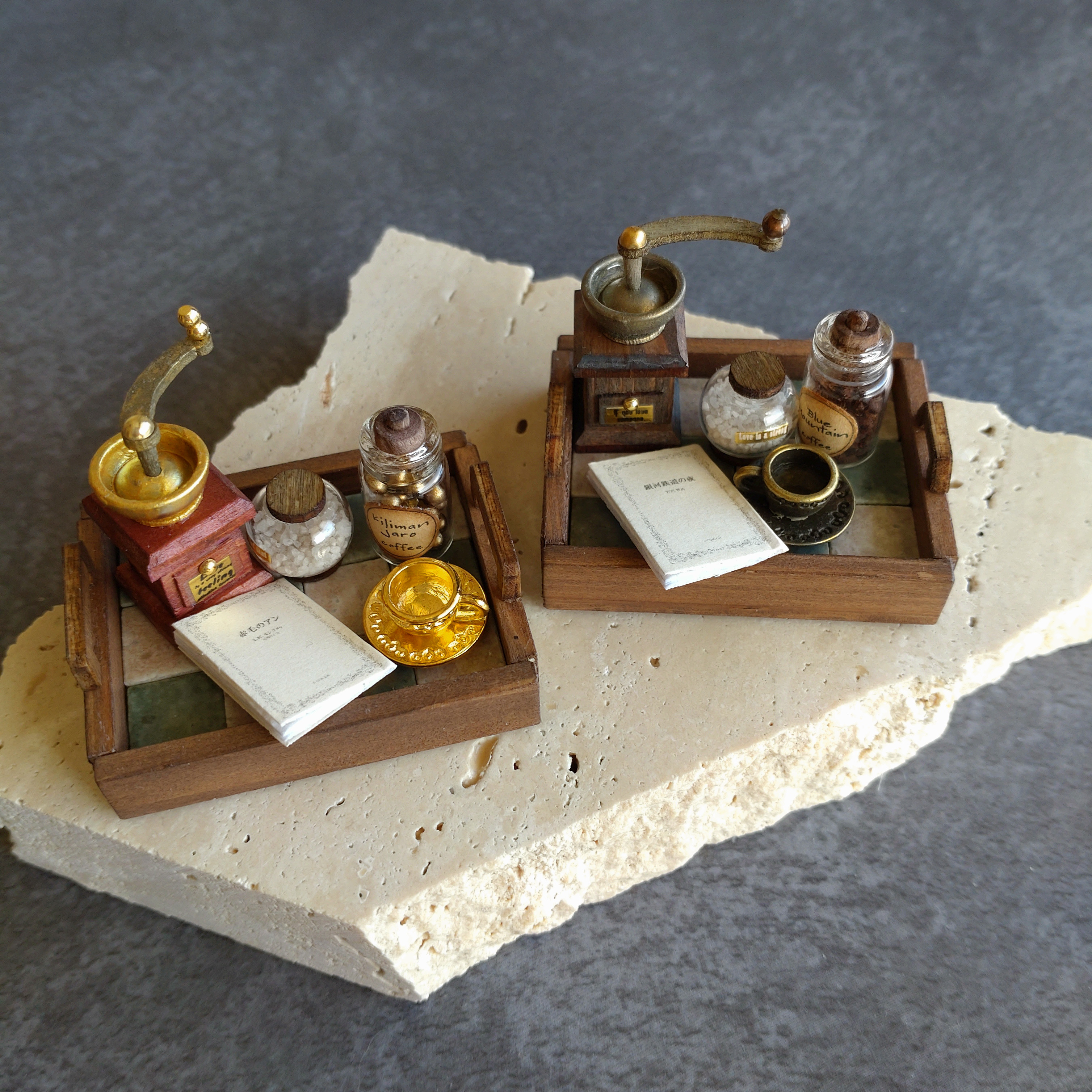 【ミニチュア】カフェタイムセット【コーヒーセット】