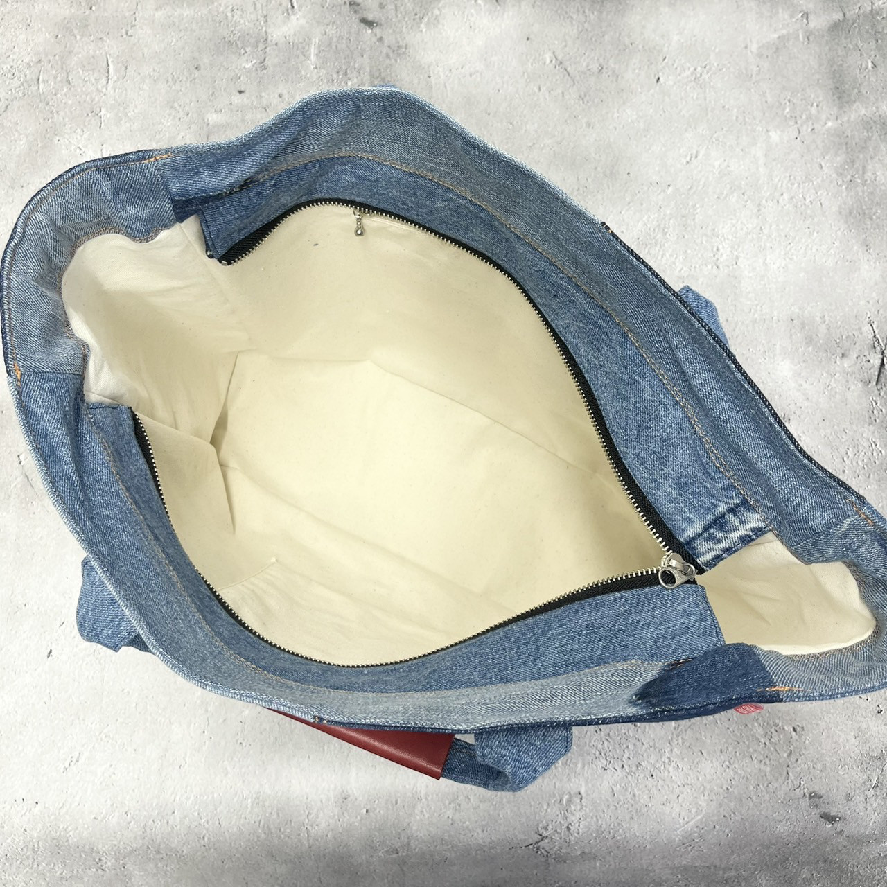 デニムパッチトート   ユニセックス