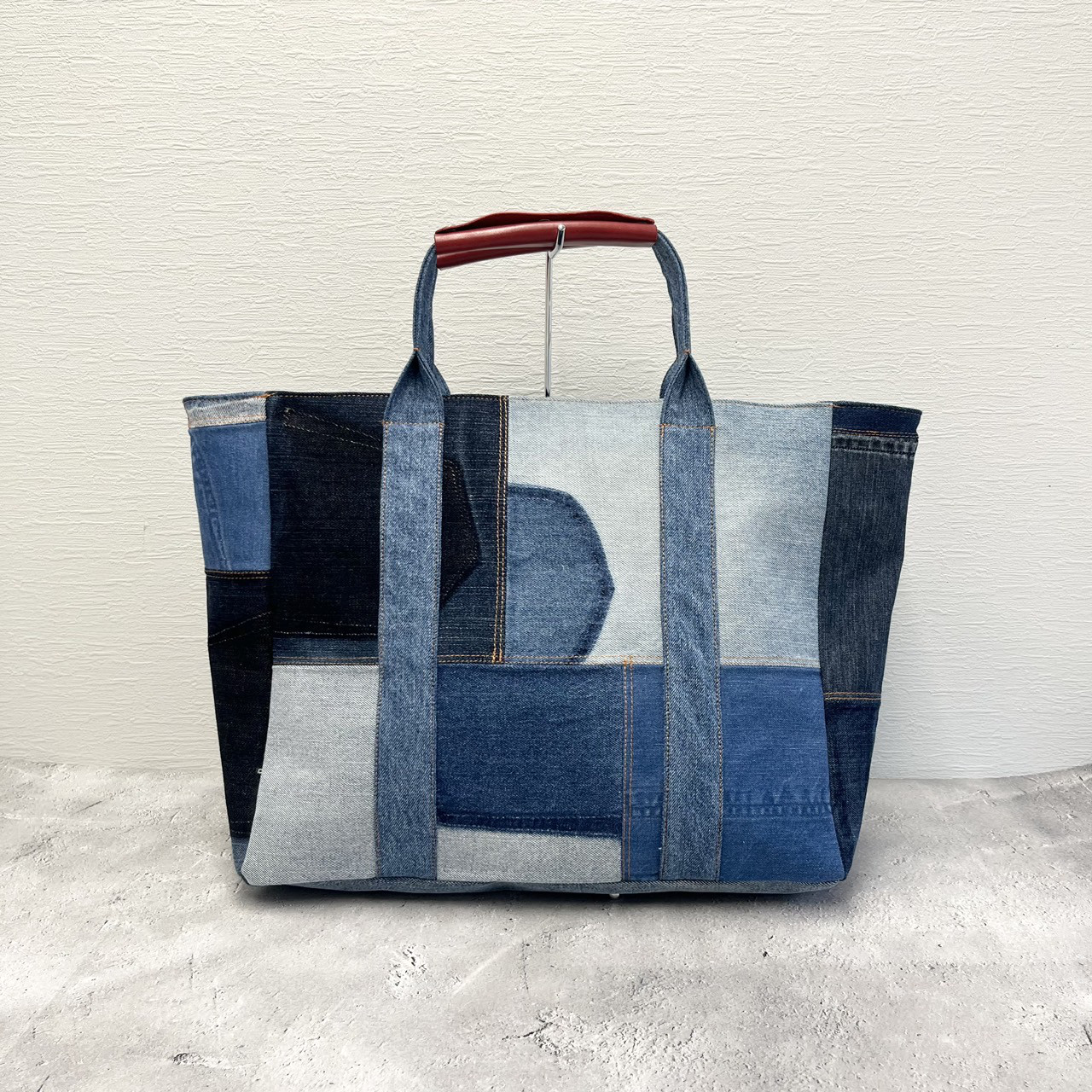 デニムパッチトート   ユニセックス