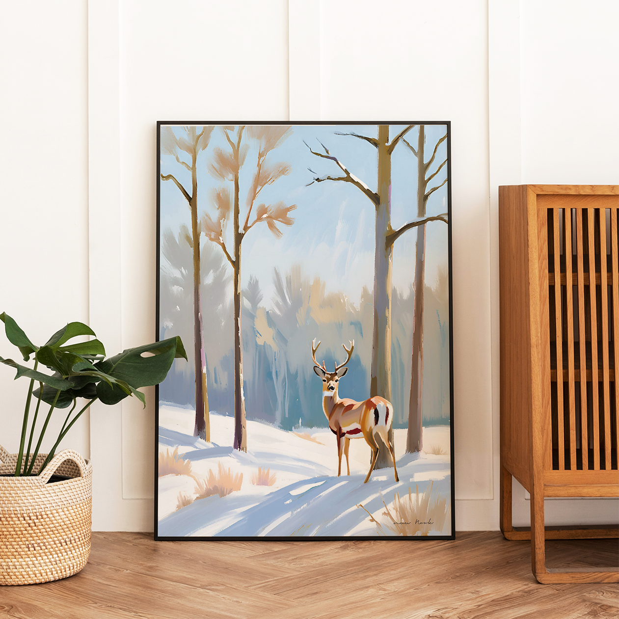 抽象画 サイン入り 油彩画 木製フレーム a52997513bda71234961abca85443c