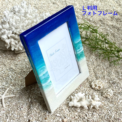 ディッシュケース　海レジン　アート 134.オーシャンレジンアート ティッシュBOX | Leaf Edgez