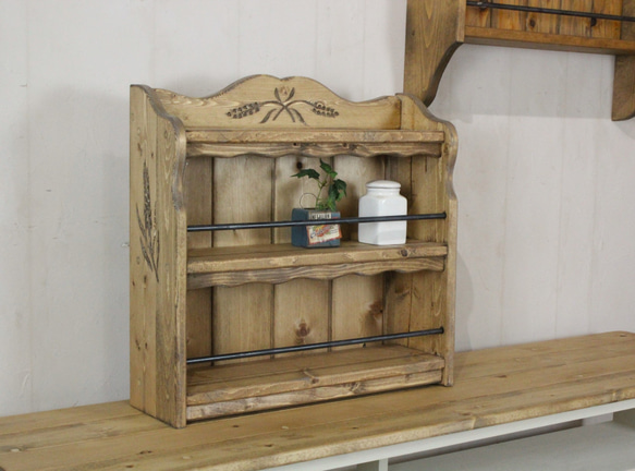 スパイスラック　麦穂　キッチン 1枚目の画像