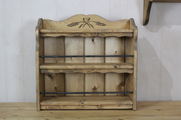 スパイスラック　麦穂　キッチン 3枚目の画像