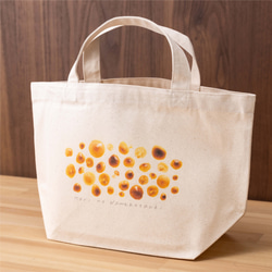 ［着る山菜］森のなめこランチトート 3枚目の画像