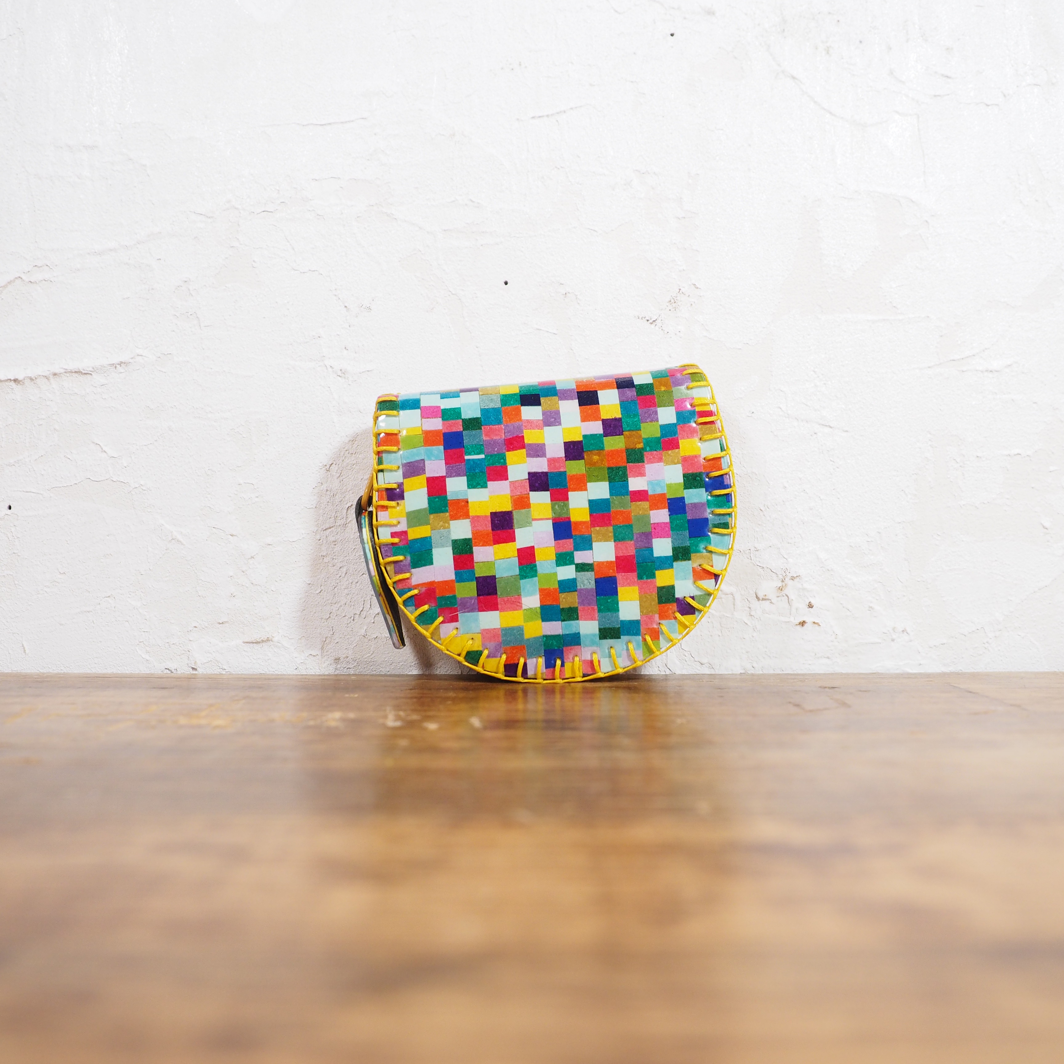 【1点のみ】カラフルモザイクコインケース