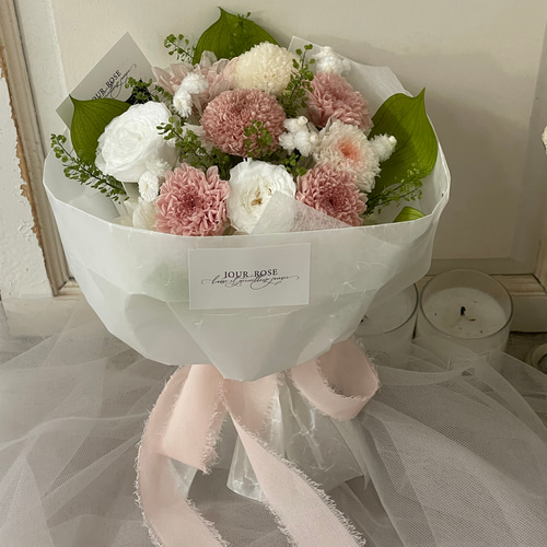 ニュアンスカラーのプリザーブドフラワー 花束 bouquet ニュアンスカラーのプリザーブドフラワー 花束 bouquet