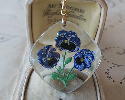 Denmark◇北欧ヴィンテージシルバーネックレスM◇ブローチ◇デイジーフラワー Denmark◇北欧ヴィンテージシルバーネックレスM◇ブローチ