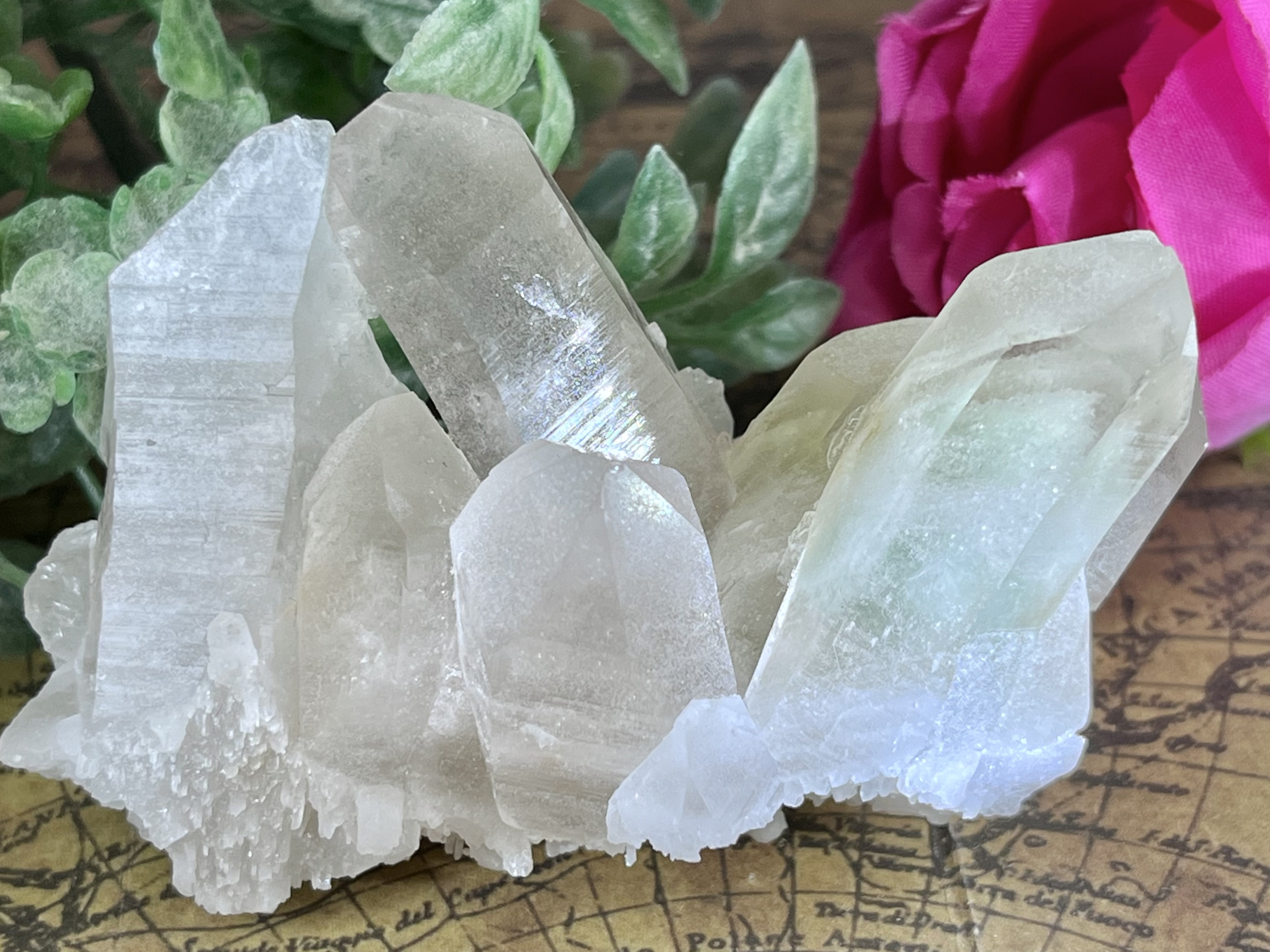 グラウンディング　ヒマラヤ　マニカラン産　ガーデン水晶  クリスタル　クラスター