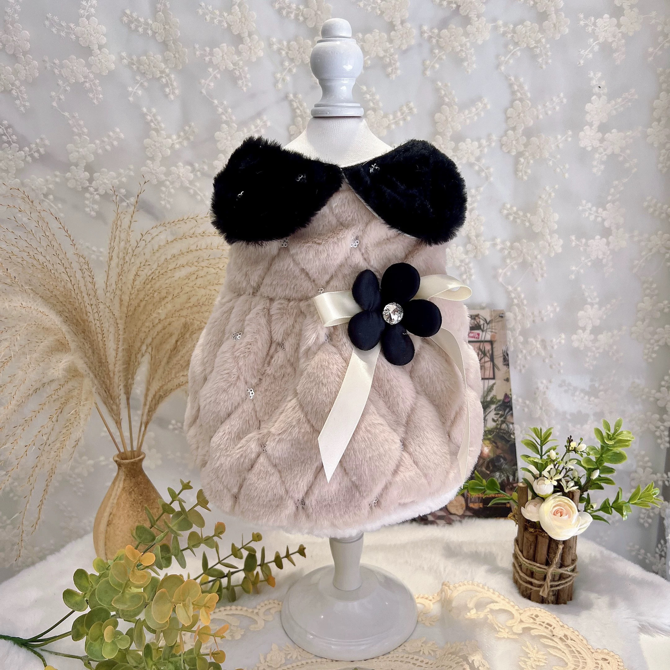 完成品販売 犬服 猫服 ハンドメイド ワンピース わんちゃん ペット服