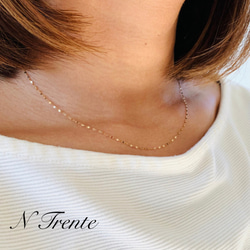 18Kゴールド チェーン ネックレス Au750 K GOLD CHAIN 45cm(2GK0762)K18 チェイン｜スタージュエリー公式