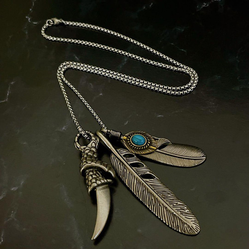 アメリカンアンティークネックレス