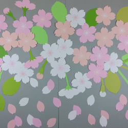 タンポポ12輪（お花のみ、または葉っぱ）〈春の壁面〉 画用 紙 壁面