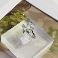 「心安らぎ」天然プレナイト♪リング*つけっぱなし 4枚目の画像