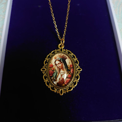 希少なイタリア語バージョン☆ラファエロの天使イタリア製メダイ