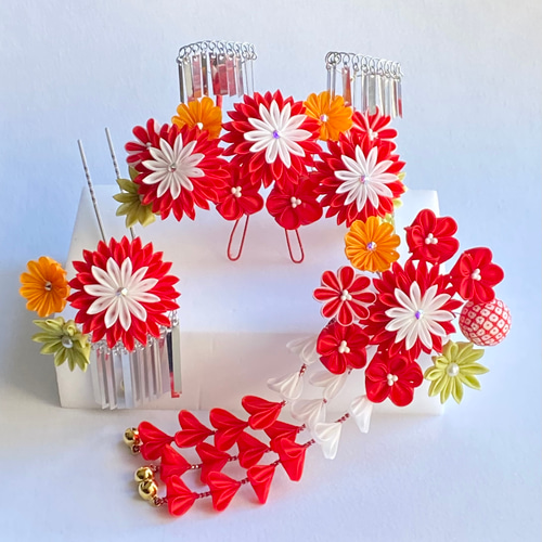 つまみ細工 七五三 勝山かんざし かんざし 常初花 通販 18890887