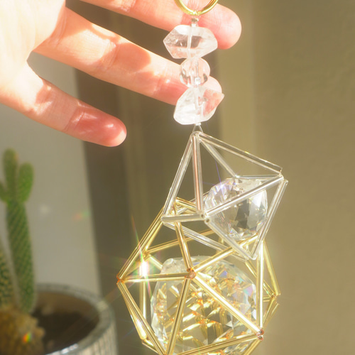 ツインクリスタル ステラ - Single / サンキャッチャー / モビール