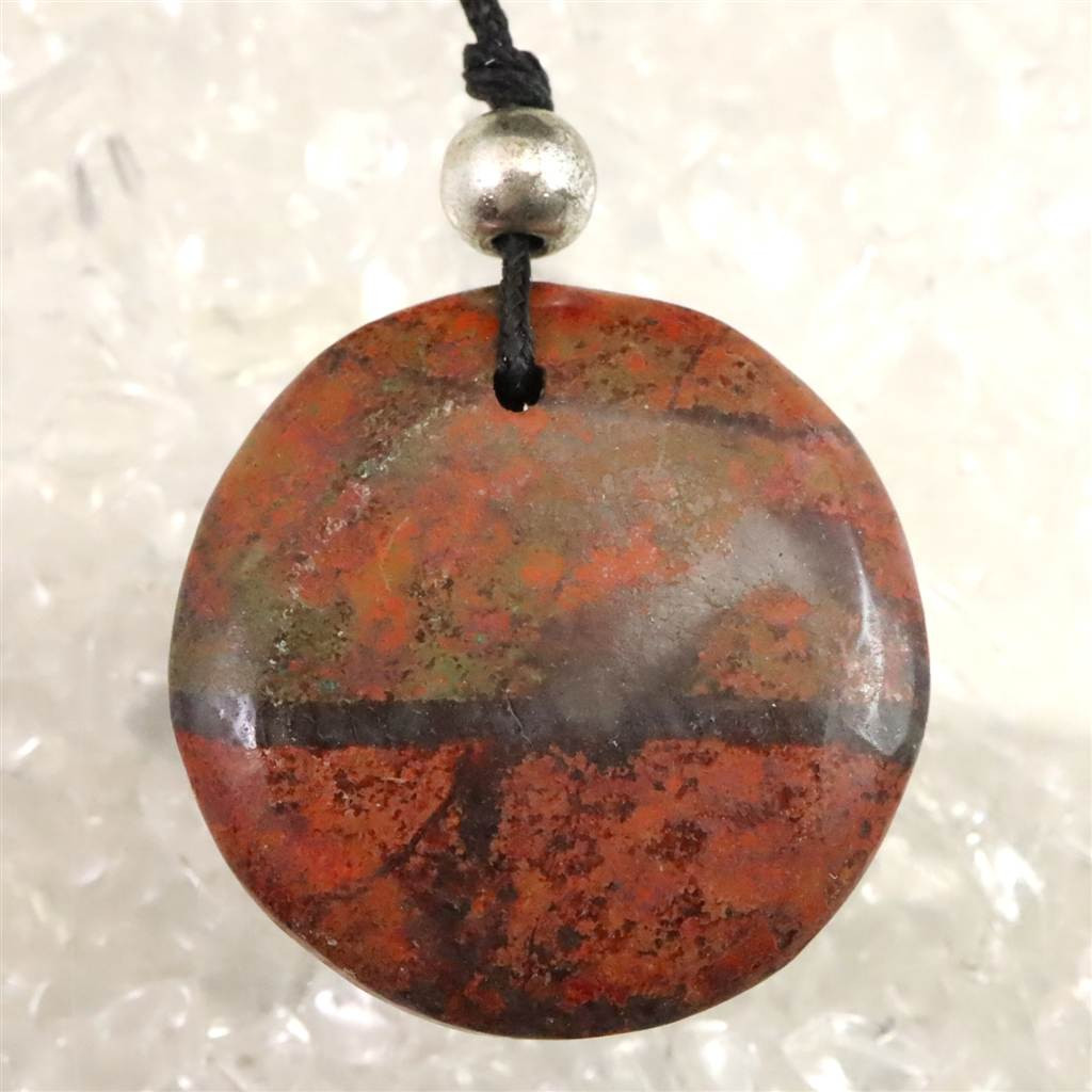 H&E社 クリムゾンキュープライト  ディスク型コードペンダント  9.4g  #89197