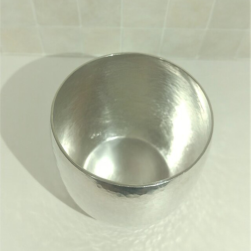 純銀製 鎚目お猪口 おちょこ・ぐい呑み・徳利 金工房 通販 18891666