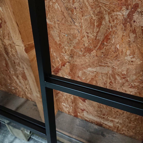 FIX窓 アイアン ガラス 室内窓 オイルガード デコマド 造作窓 オーダー