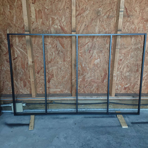 FIX窓 アイアン ガラス 室内窓 オイルガード デコマド 造作窓 オーダー