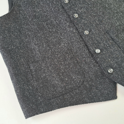 HARRIS TWEED ハリスツイード ベスト ジレ Harris Tweed ウール