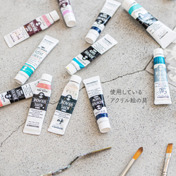 【受注制作】【原画】桜2025　抽象画　桜 舞う　227×158mm（SMサイズ）キャンバス　送料無料 17枚目の画像