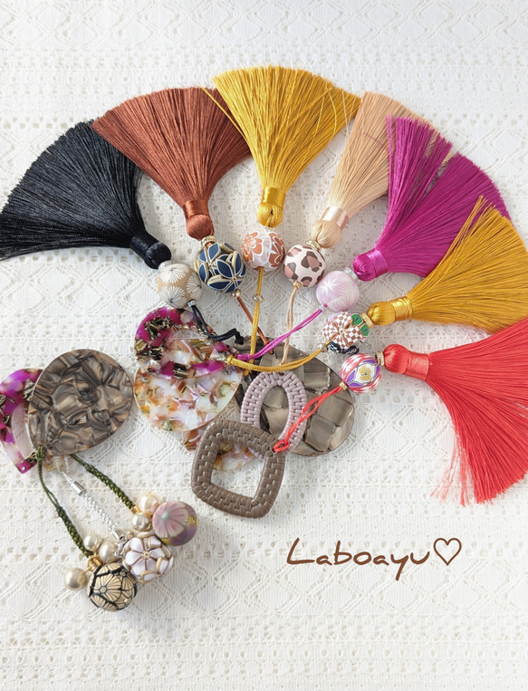 Laboあゆselectセット〈帯飾り10点〉 帯留め Laboあゆ 通販｜Creema 