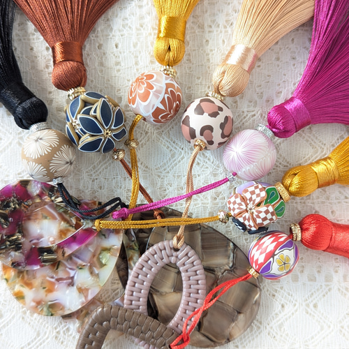 Laboあゆselectセット〈帯飾り10点〉 帯留め Laboあゆ 通販｜Creema 