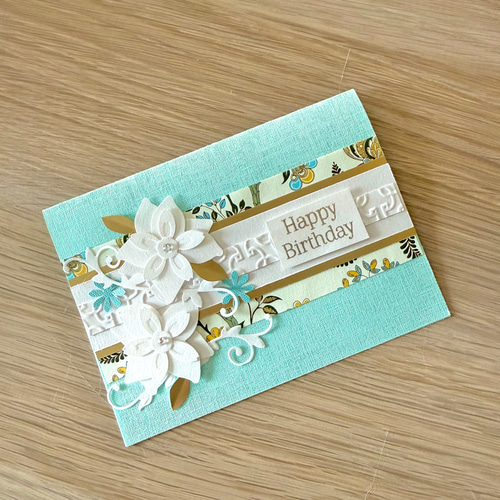 オーダー専用ページ　ハンドメイド　手作りカード 手作りメッセージカード 157 メッセージカード Lily 通販 18892817