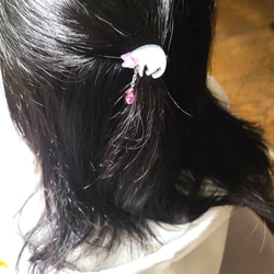 レジンヘアゴム、私可愛い？(≡^.^≡)♪猫ちゃん レジンヘアゴム、私可愛い？(≡^.^≡)♪猫ちゃん ねこ！ネコ！猫
